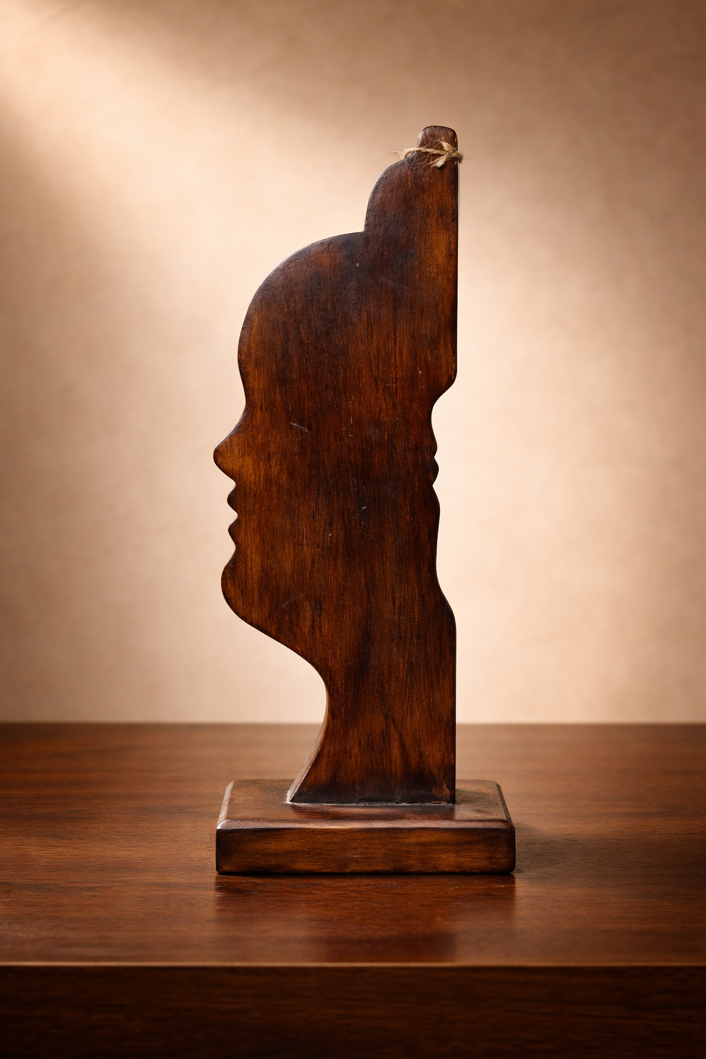 Harmony Faces Wooden Art Piece