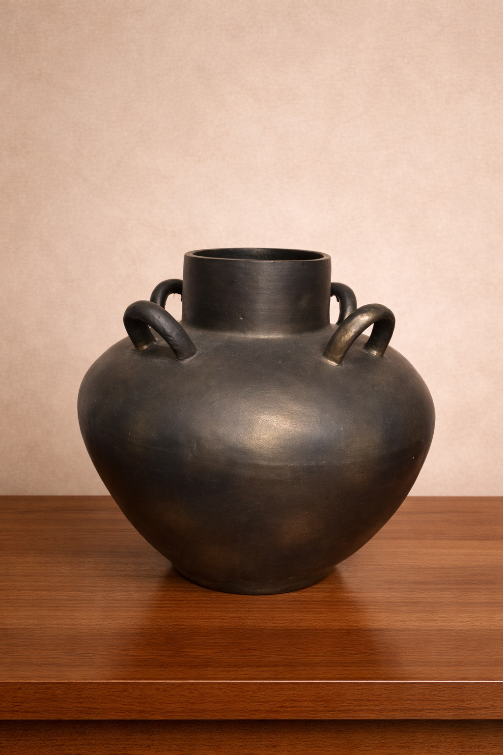 Speckled Serenity Ceramic Vase