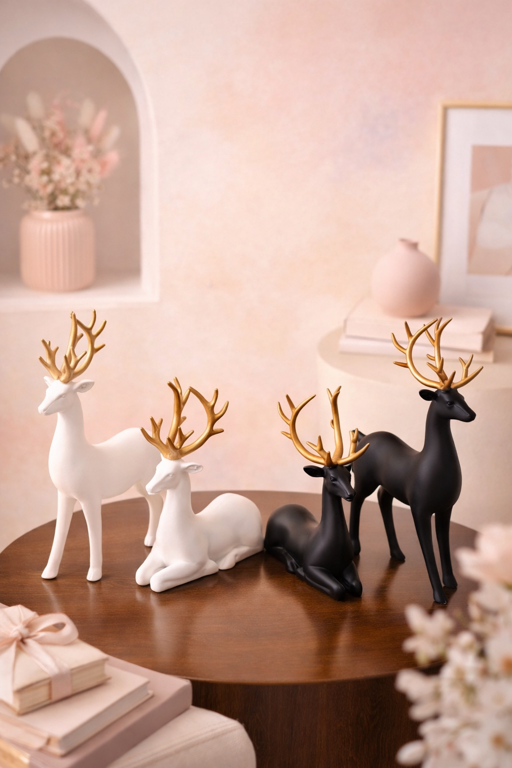 Snow Grace & Shadow Grace Deer