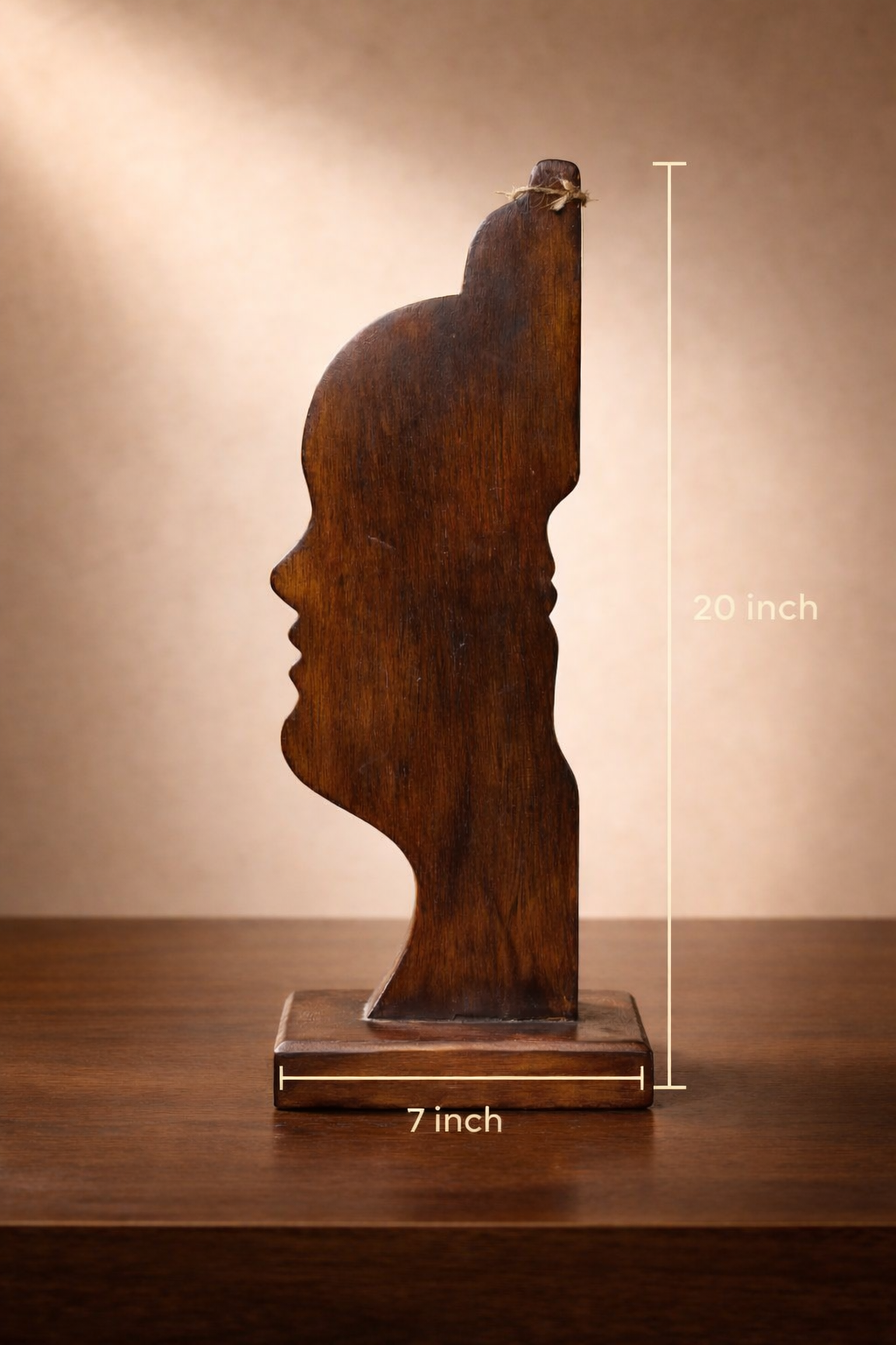 Harmony Faces Wooden Art Piece
