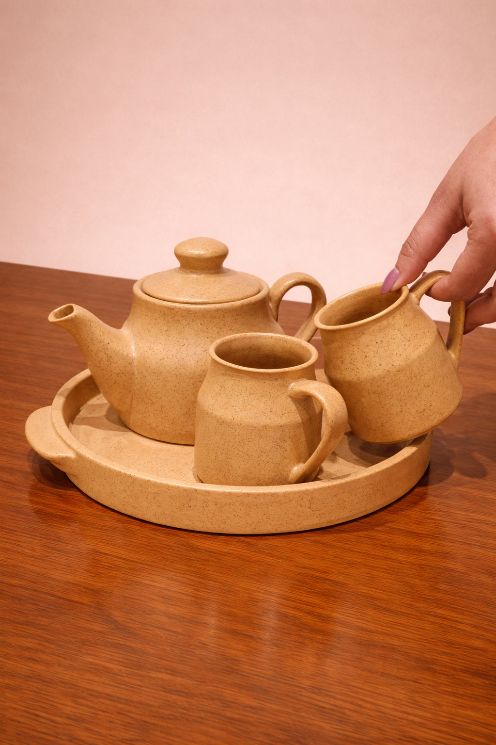 Earthen Calm Tea Set