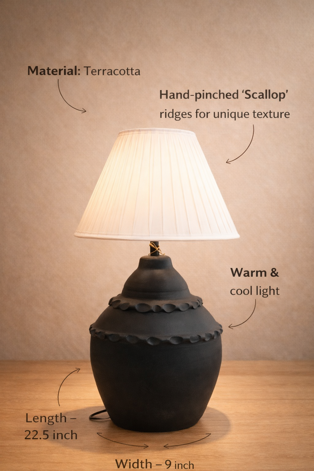 Midnight Artisan Lamp