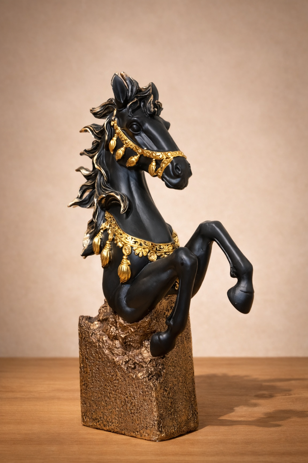 Gilded Noir Stallion