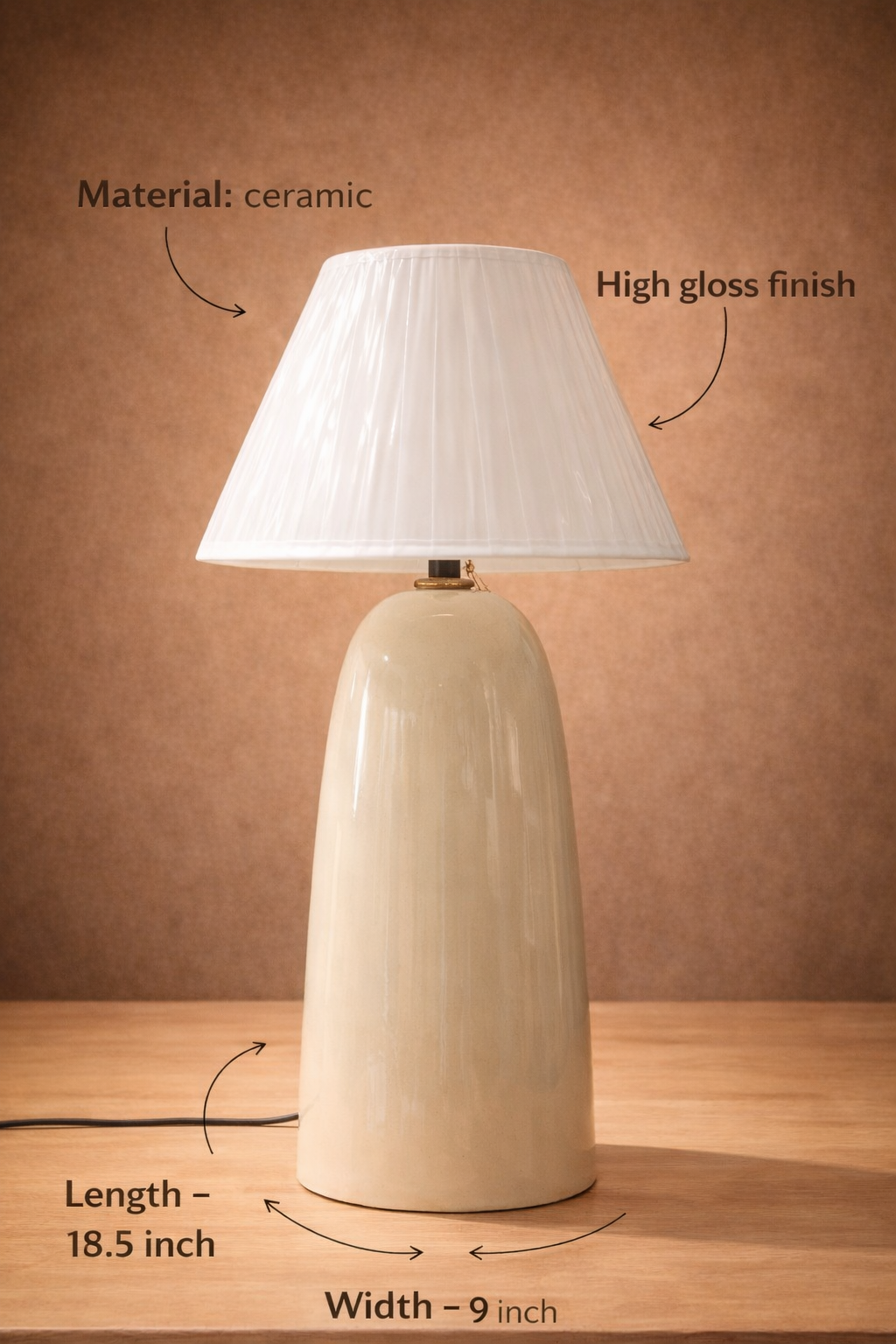 Ivory Aura Lamp