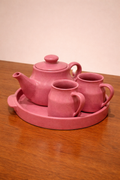 Ruby Stone Tea Set