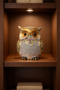 Golden Wisdom Owl
