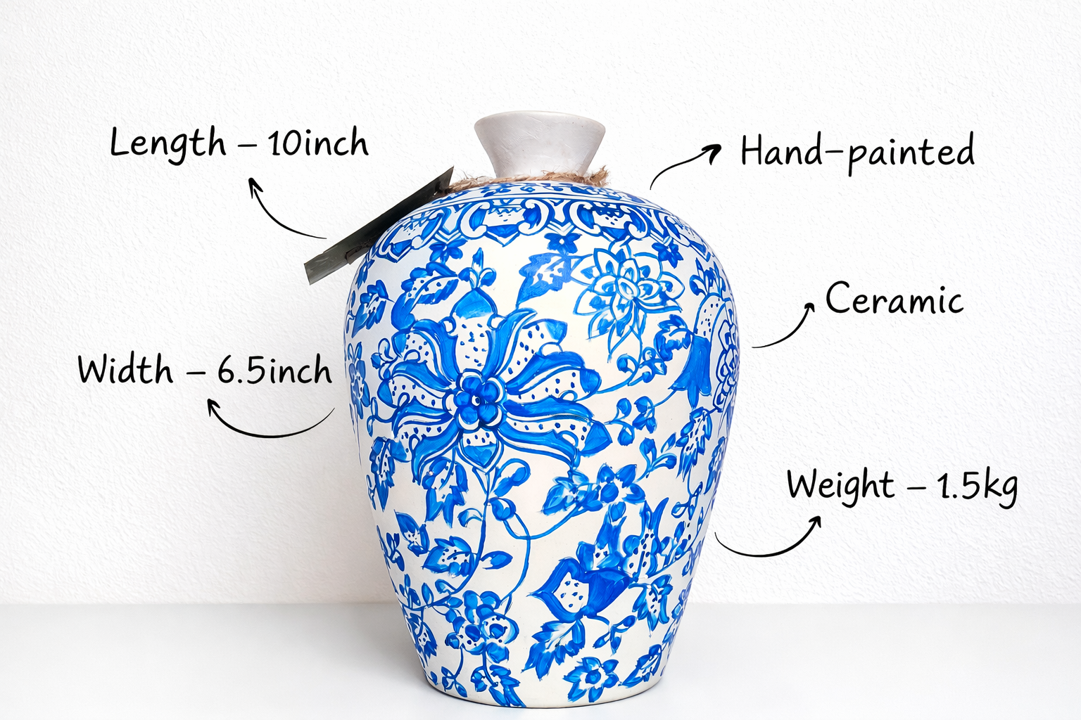 Heritage Floral Vase