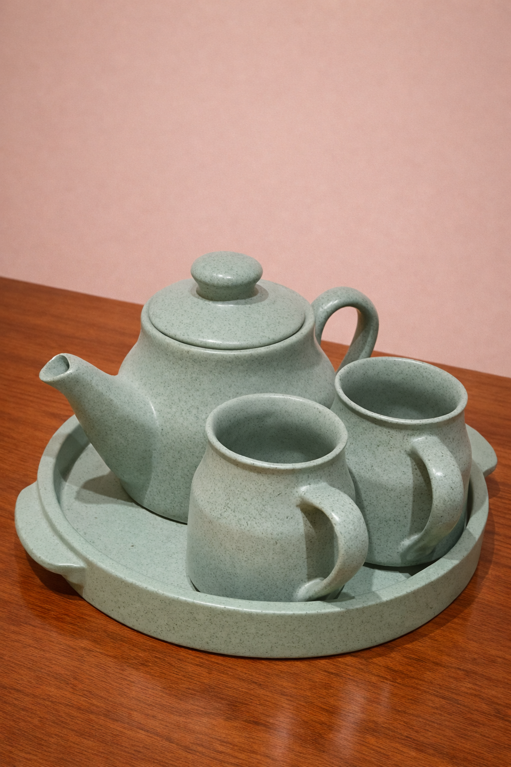 Rustic Stone Tea Ritual Set