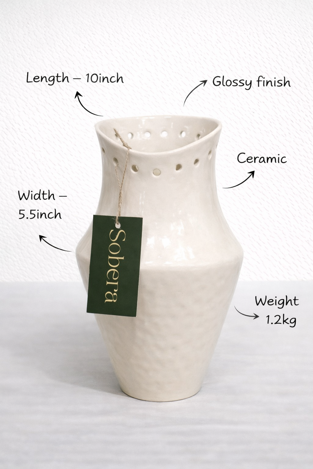 Artisan Vase: Earthy Elegance