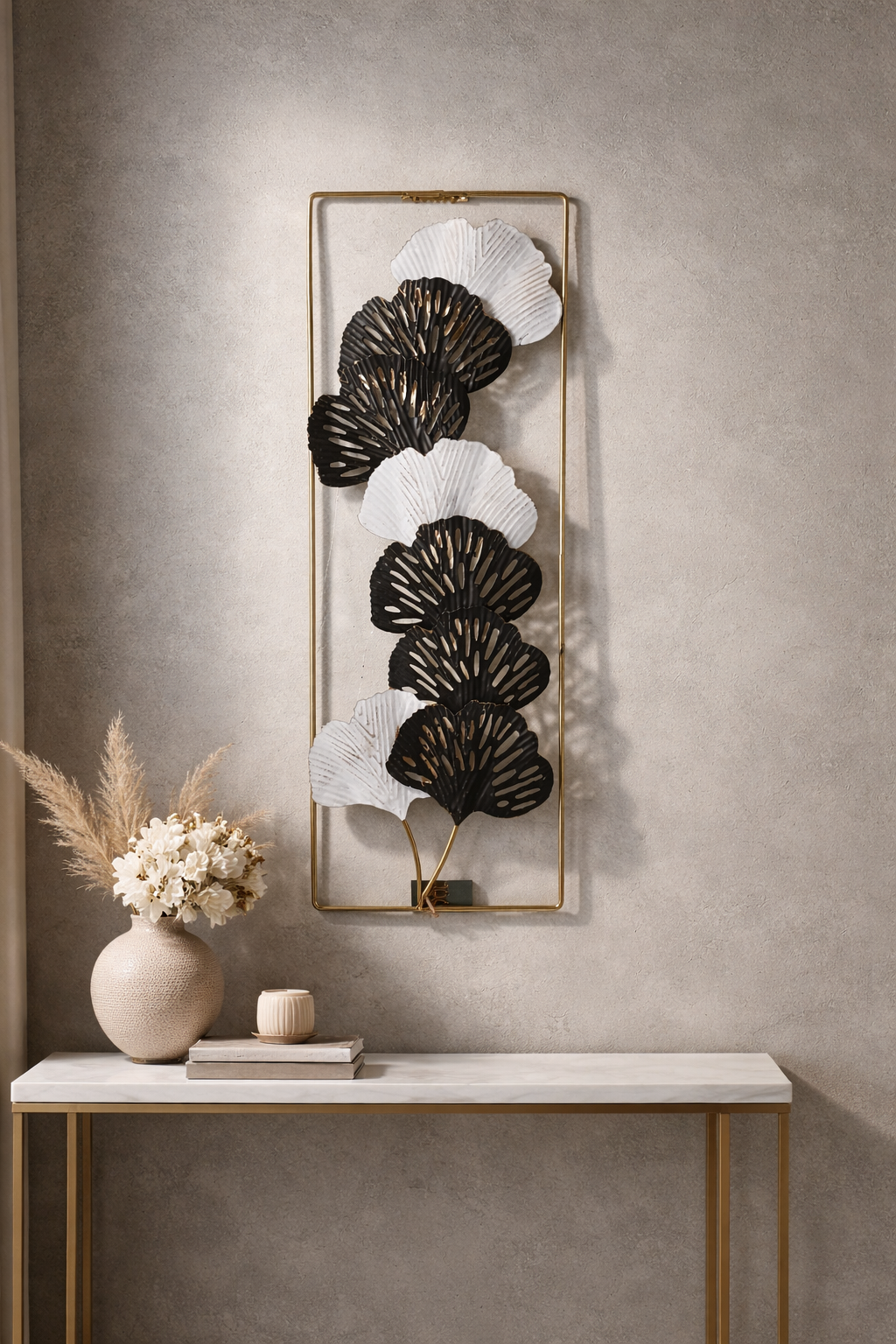 Gilded Ginkgo Harmony Wall Hanging