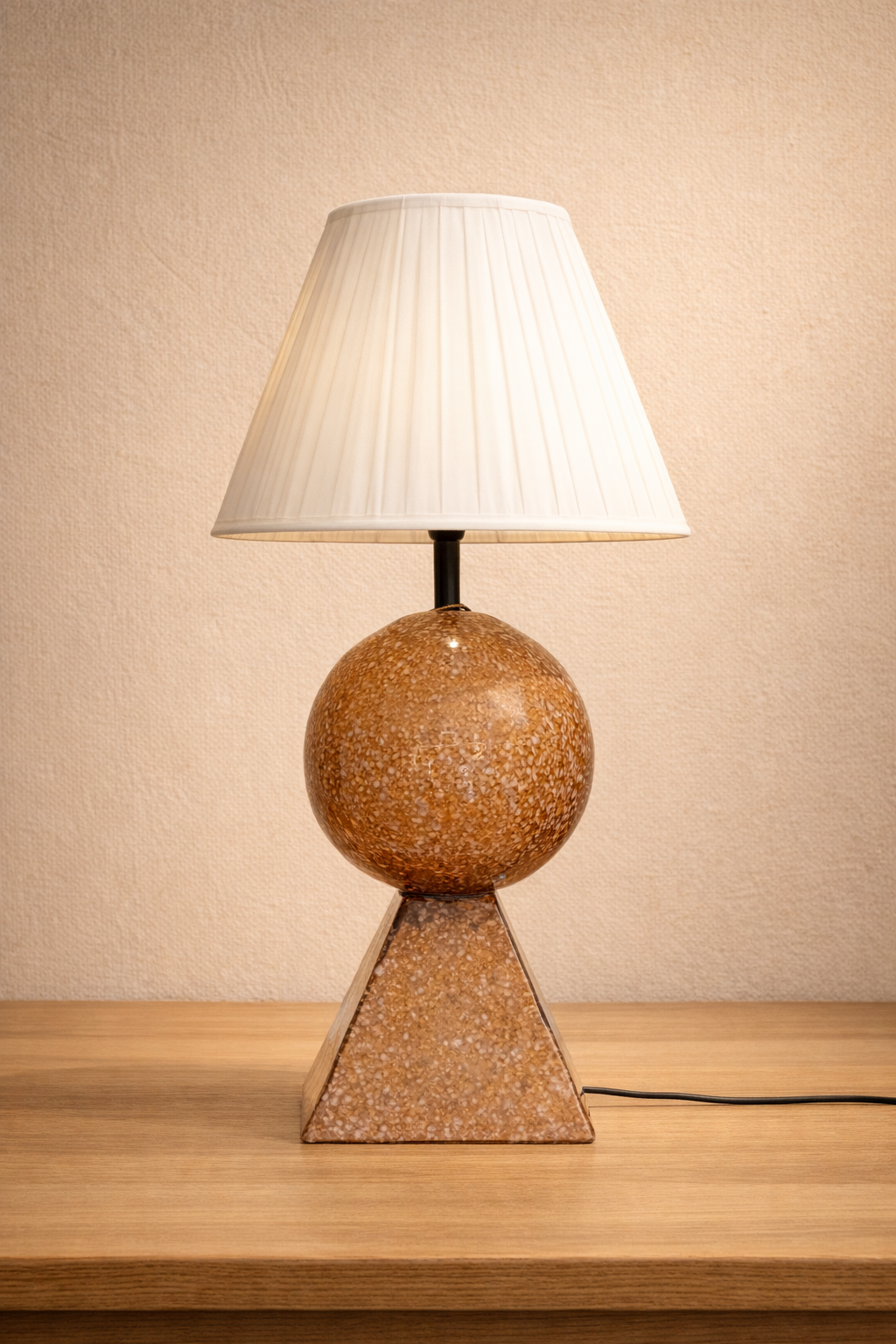 Amber Totem Table Lamp
