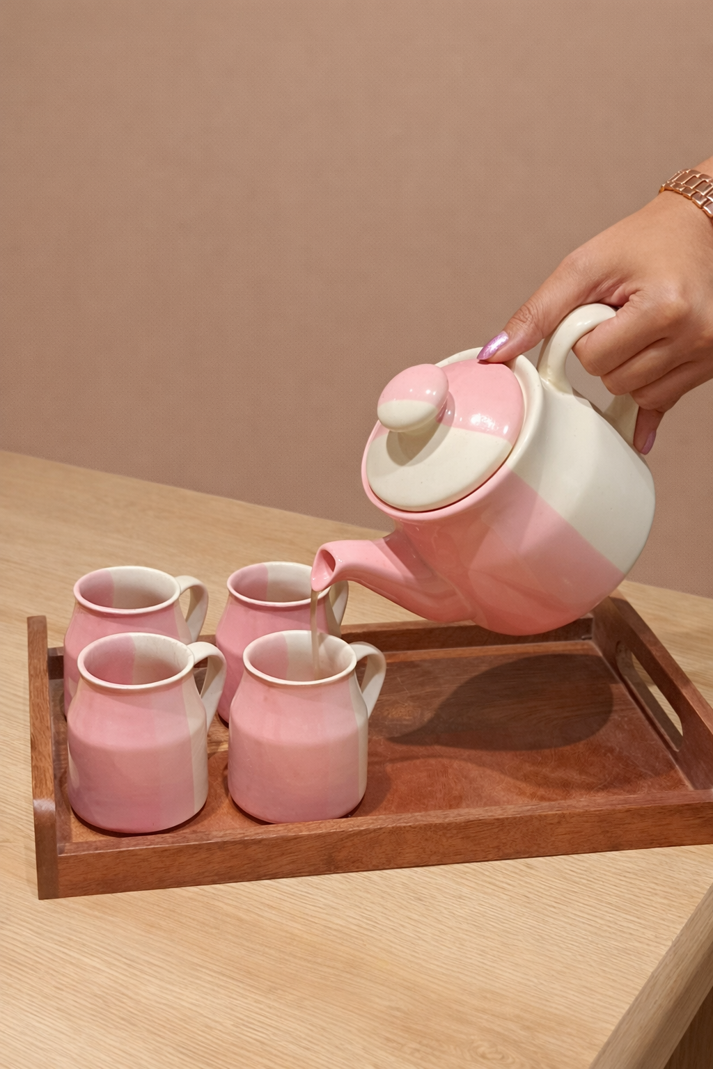 Aesthetic Kettle & Cup Set