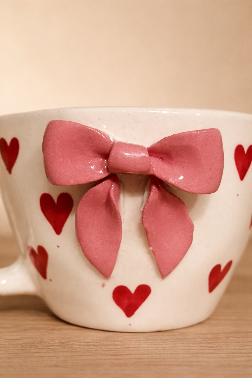 Blush Bow Love Mug