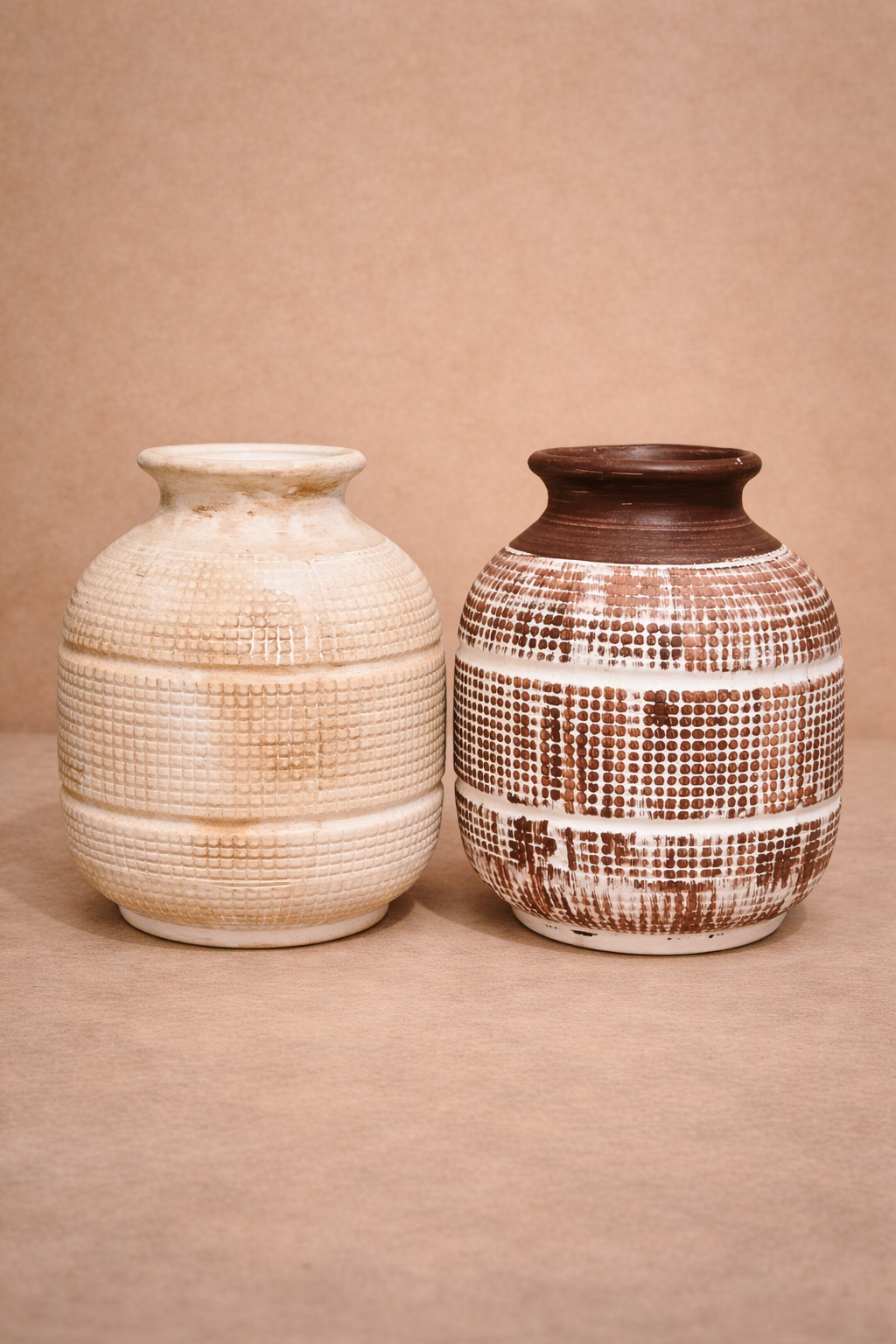 Grid Artisanal Vase